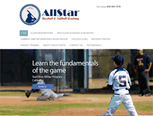 Tablet Screenshot of littlerookiestballschool.com